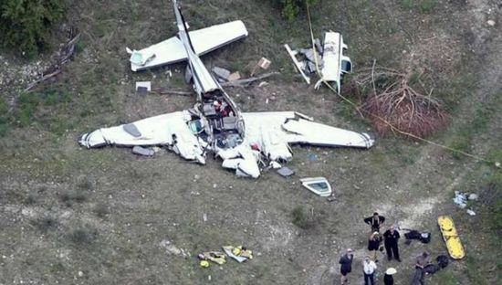 مصرع شخصين في تحطم طائرة بروسيا