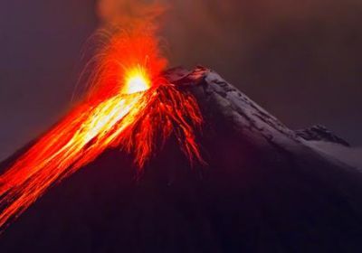 هاواي الأمريكية تشهد أكبر بركان نشط بالعالم