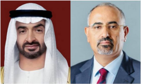 الرئيس الزُبيدي يهنئ الإمارات رئيسا وشعبا بعيد الاتحاد ويوم الشهيد