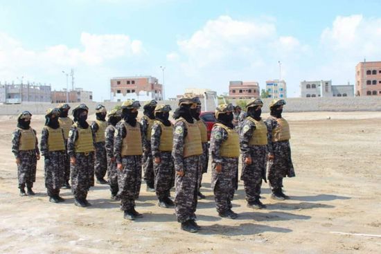 انضمام دفعة من الشرطة النسائية لحرس المنشآت الحكومية 