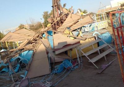 إصابة 13 شخصا في سقوط ملاه أطفال بمصر