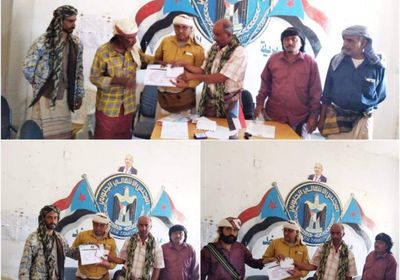 انتقالي المحفد يكرم أسر الشهداء بالمديرية