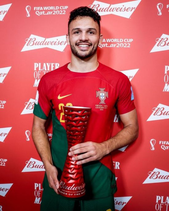 جونزالو راموس أفضل لاعب بمباراة البرتغال وسويسرا