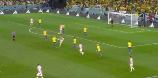 كرواتيا تتعادل مع البرازيل في الشوط الإضافي الثاني بكأس العالم