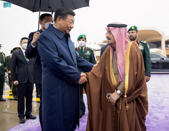الرئيس الصيني يغادر الرياض بعد زيارة للمملكة تخللتها قمم عدة
