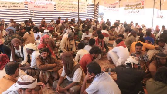 مديريات شبوة الغربية تؤازر.. تضامن شعبي واسع مع مطالب اعتصام عرماء