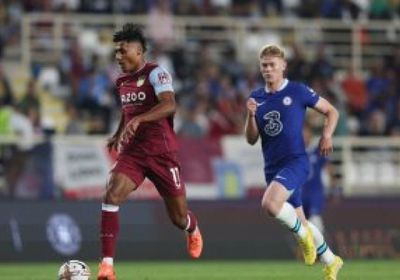 أستون فيلا يفوز على تشيلسي وديًا