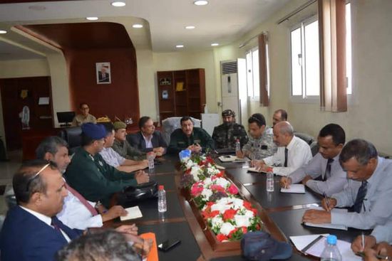 فريق اللجنة العسكرية والأمنية يطلع على جهود شرطة عدن