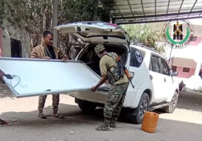 تحريات مكثفة توقع بسارقي منظومة شمسية في خنفر