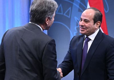 بلينكن يبحث مع الرئيس السيسي ملفات مهمة