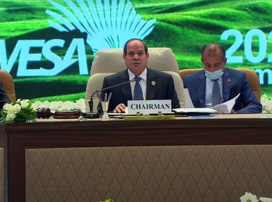 السيسي يدعو لتنفيذ مشروع دولي ضخم بالقارة الأفريقية