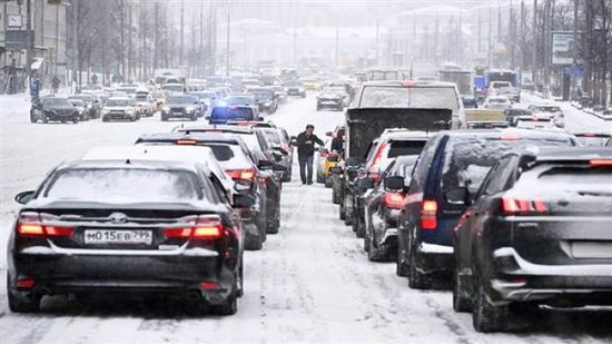 توقف المرور والطيران في موسكو بسبب الصقيع