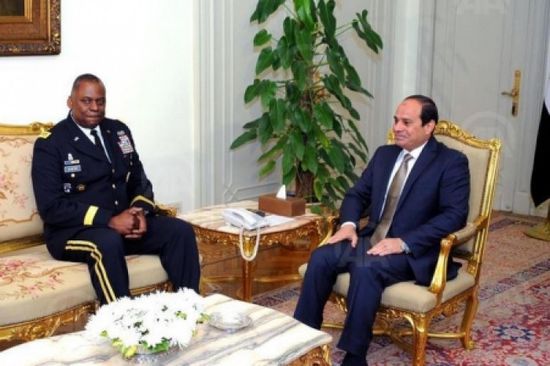 البنتاغون يشيد بدور السيسي في تحقيق استقرار الشرق الأوسط