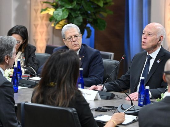 بلينكن يلتقي الرئيس التونسي بواشنطن