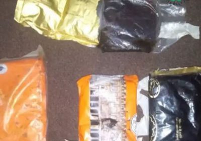 دورية للحزام الأمني تعثر على كمية حشيش بساحل أبين