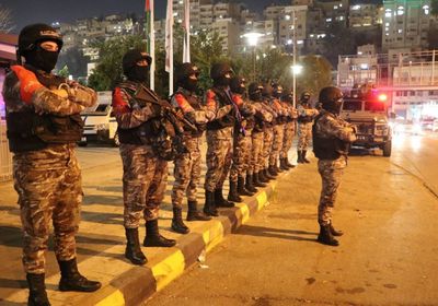 الأمن الأردني يعلن القبض على 44 شخصًا في أحداث شغب