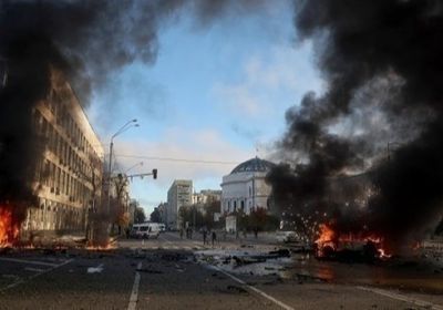 أوكرانيا ترد على الهجوم الروسي بكييف