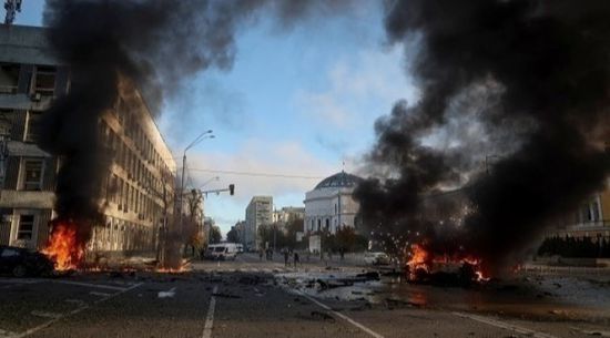 أوكرانيا ترد على الهجوم الروسي بكييف