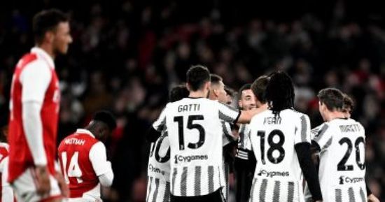 يوفنتوس يفوز على أرسنال بهدفين