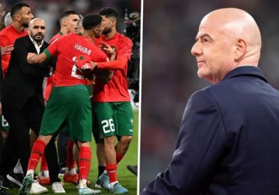 تفاصيل المشادة الكلامية بين أشرف حكيمي وإنفانتينو