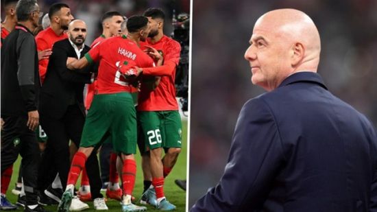 تفاصيل المشادة الكلامية بين أشرف حكيمي وإنفانتينو