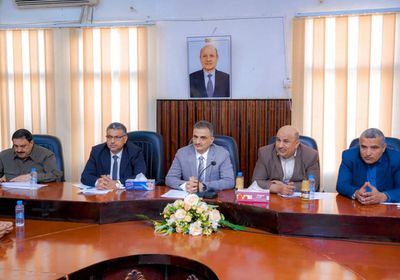 "تنفيذي عدن" يستعرض سير البرنامج الاستثماري للعام الجاري