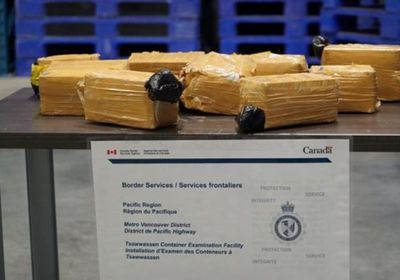 إحباط تهريب مخدرات بـ 50 مليون دولار في كندا