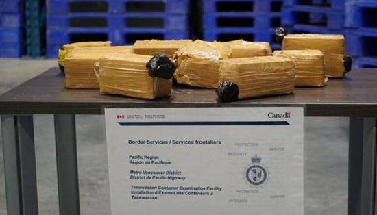 إحباط تهريب مخدرات بـ 50 مليون دولار في كندا