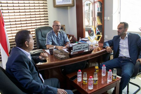 أمانة الانتقالي والحراك الثوري يناقشان التنسيق المشترك