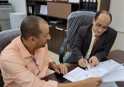 تسليم مشروع تحسين موارد المياه في دار سعد