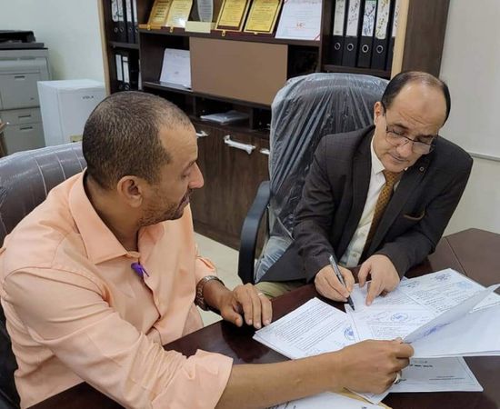 تسليم مشروع تحسين موارد المياه في دار سعد