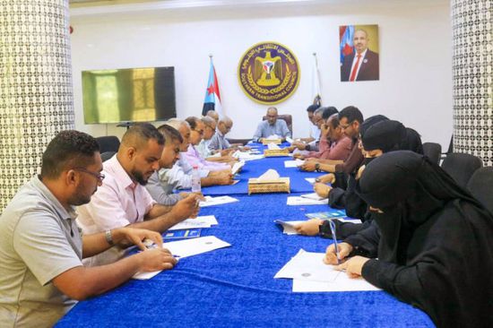 أمانة الانتقالي تستعرض تقارير دوائرها وخطة اجتماعاتها