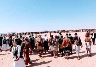 حشود قبائل اعتصام عرماء تستعد لتحرك عسكري ضد معسكر الإخوان