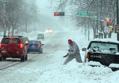 عاصفة قطبية تسبب فوضى بالولايات المتحدة