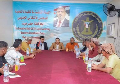 شبابية الانتقالي تطلع على المبادرات التنموية في حضرموت