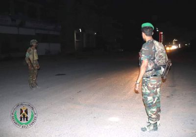 تواصل الحملة الأمنية لقوات الحزام في عدن