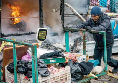 قتلى وجرحى في قصف روسي لخيرسون