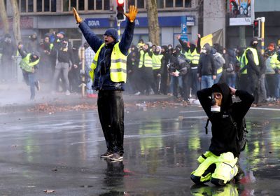 تظاهرة في بروكسل للمطالبة بالإفراج عن محتجز بإيران