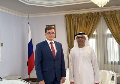 سفيرا الإمارات وروسيا يناقشان سبل تجنب التصعيد