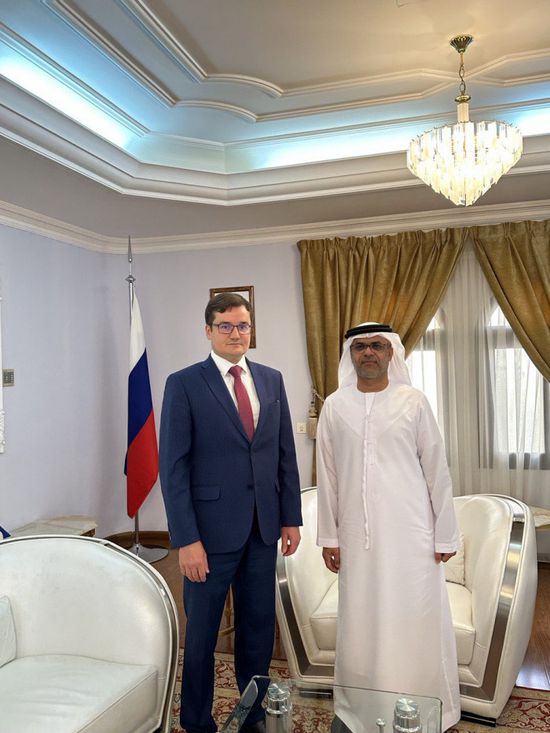 سفيرا الإمارات وروسيا يناقشان سبل تجنب التصعيد