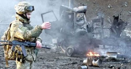 حطام مسيرة أوكرانية يقتل 3 عسكريين روس