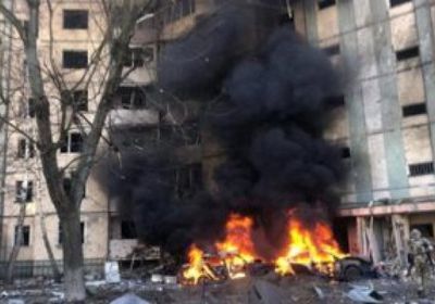 مقتل شخص وإصابة آخرين في قصف روسي على أوكرانيا