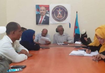 انتقالي الشيخ عثمان يقر خطة عمله للعام المقبل