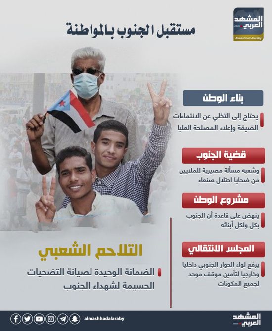 مستقبل الجنوب بالمواطنة (إنفوجراف)