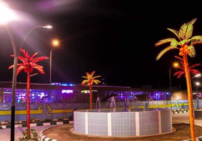 افتتاح مشروع تأهيل مثلثات كود العثماني بالشيخ عثمان (صور)