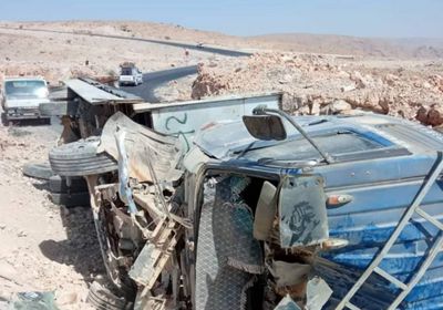 عشرات الضحايا في انقلاب سيارة بين ساحل ووادي حضرموت
