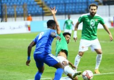 سموحة يتعادل سلبيًا مع غزل المحلة