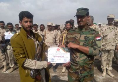 أفراد كتيبة المداهمات بلحج يختتمون تدريبات ميدانية