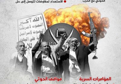 الحوثي.. إرهاب على كل الحبال (إنفوجراف)