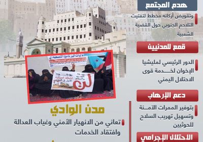 جرائم الإخوان بوادي حضرموت (إنفوجراف)